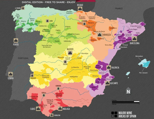 The Comunitat Valenciana and Murcia wine regions