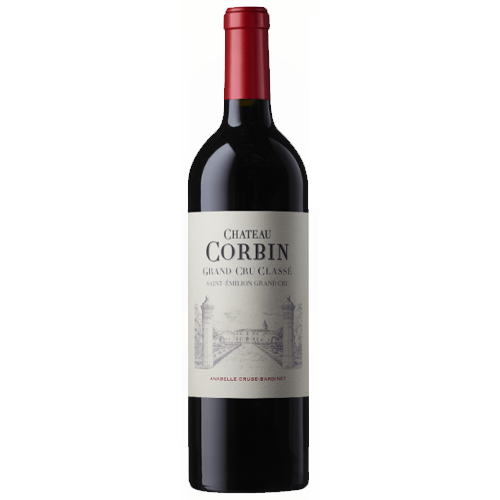 Chateau Corbin, Saint Emilion Grand Cru Classe 2021 - Case of 6 Bottles x 75cl
