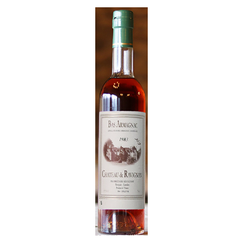 Chateau de Ravignan, Bas Armagnac 1983 - 70cl (40.5%)
