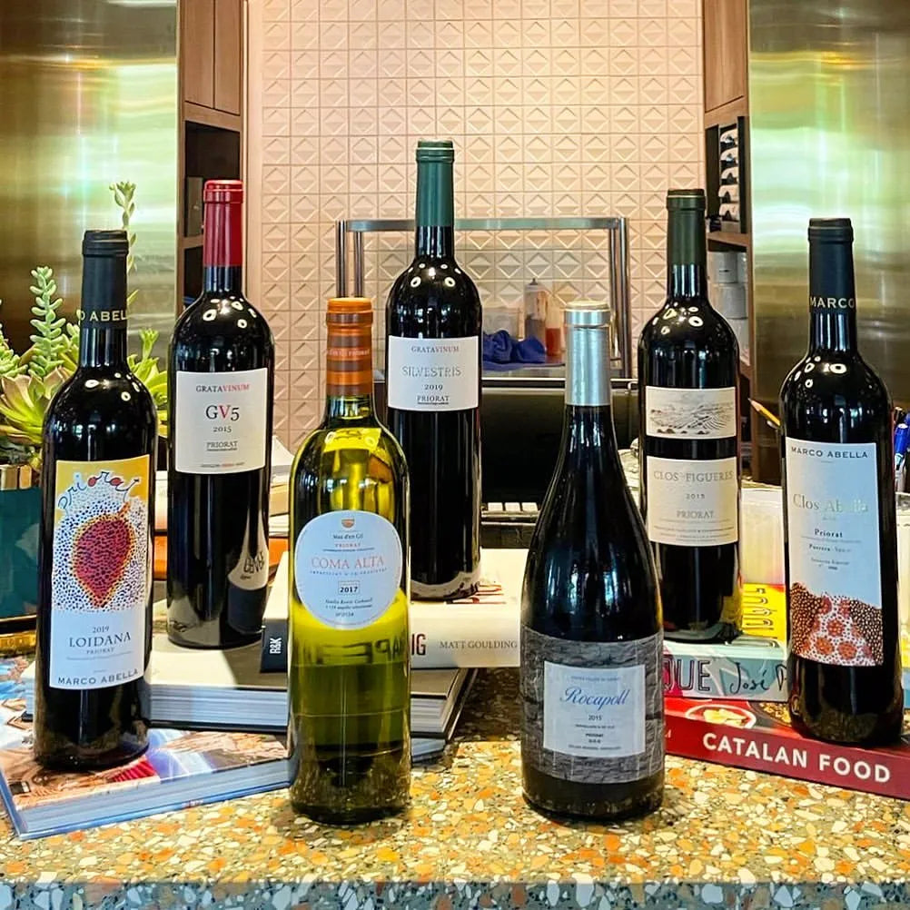 Wine Tasting at Tapas,24 feat. Priorat Wines
