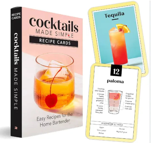 Here is are 12 simple cocktail recipes that you can do at home with just a few ingredients and basic bar tools. Cheers!