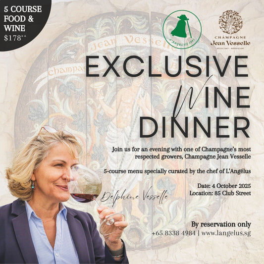 Champagne Jean Vesselle Wine Dinner at L'Angelus Restaurant
