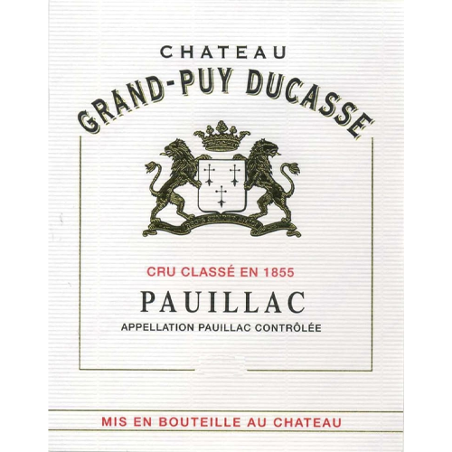 Chateau Grand Puy Ducasse, Pauillac 2020 - OWC of 12 Bottles x 75cl