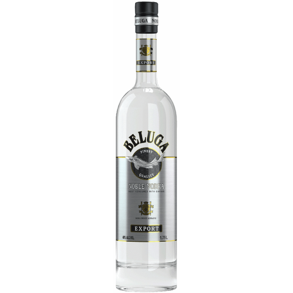 Beluga Finest Quality Noble Vodka Noblewood Adriatic Export