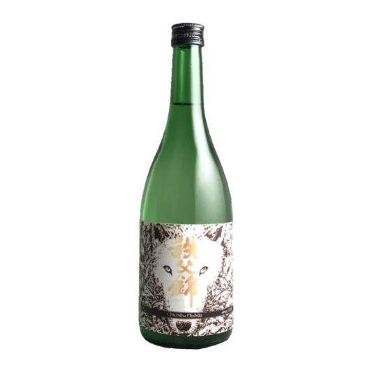 Chichibu Nishiki Tokubetsu Junmai Sake Wolf Label