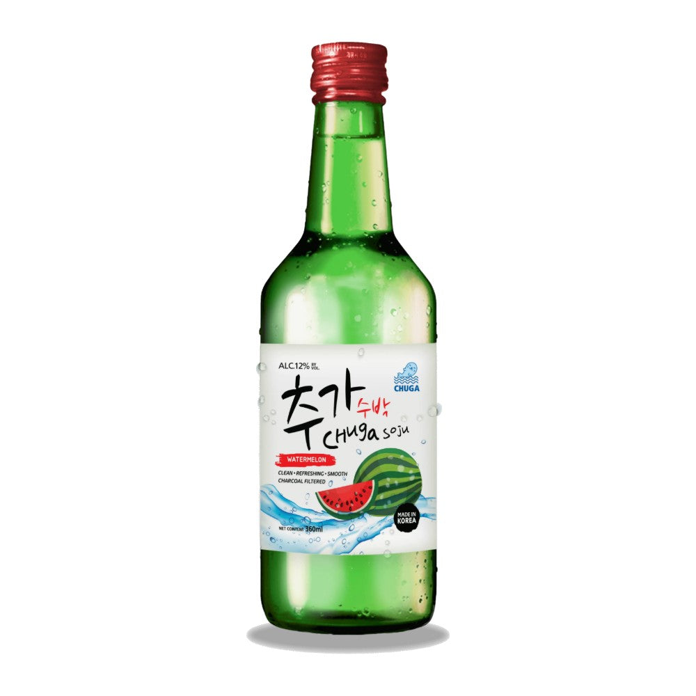 Chuga Soju - Watermelon (360ml, 12% ABV)