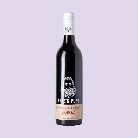 Pete's Pure 2024 Murray Darling, Australia Shiraz