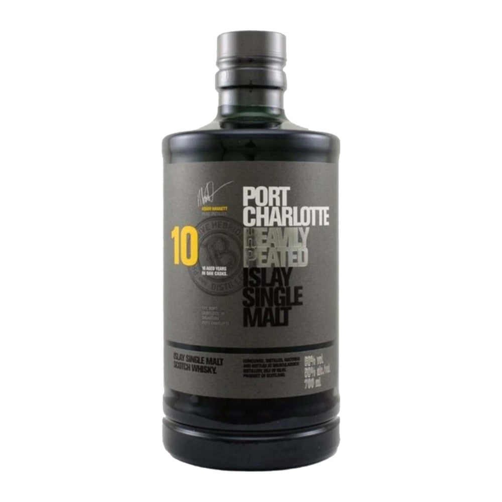 Port Charlotte Heavily Peated Islay Single Malt – Cellar Selection (Torn Label)