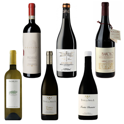 Italian 6-bottle wine bundle