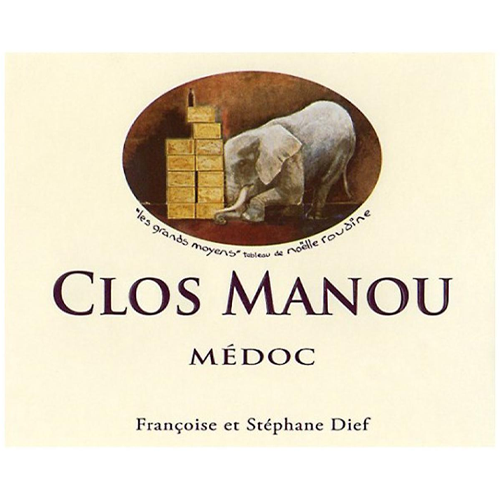 Clos Manou, Medoc 2020 - OWC of 6 Bottles x 75cl