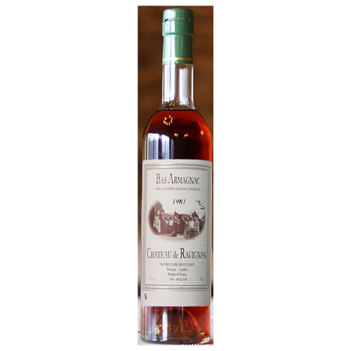 Chateau de Ravignan, Bas Armagnac 1981 - 70cl (40.3%)