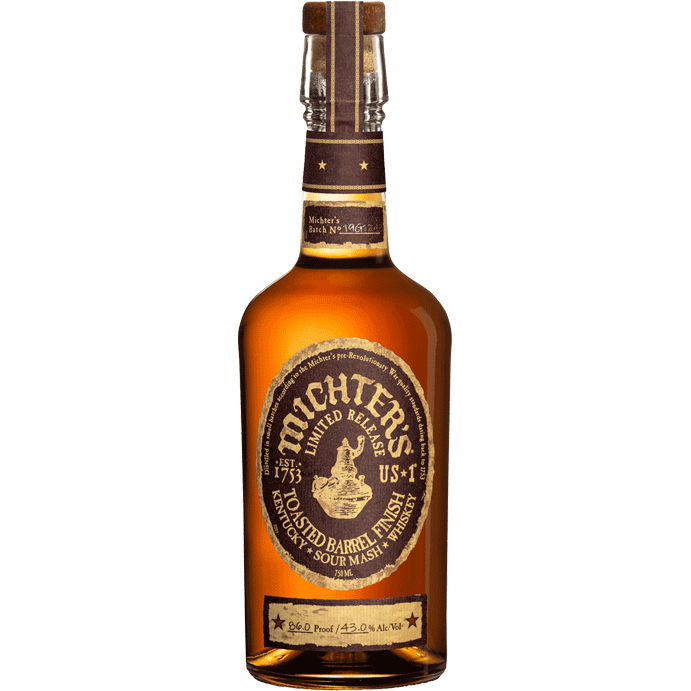 Michter's Toasted Barrel Finish Sour Mash Kentucky Whiskey